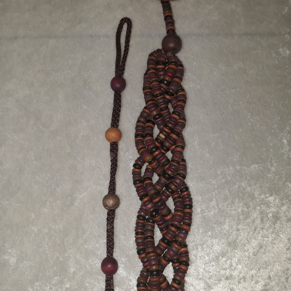 1980s wooden belt - Picture 8 of 8